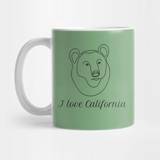 Bear face Mug